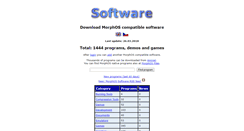 Desktop Screenshot of morphos.lukysoft.cz